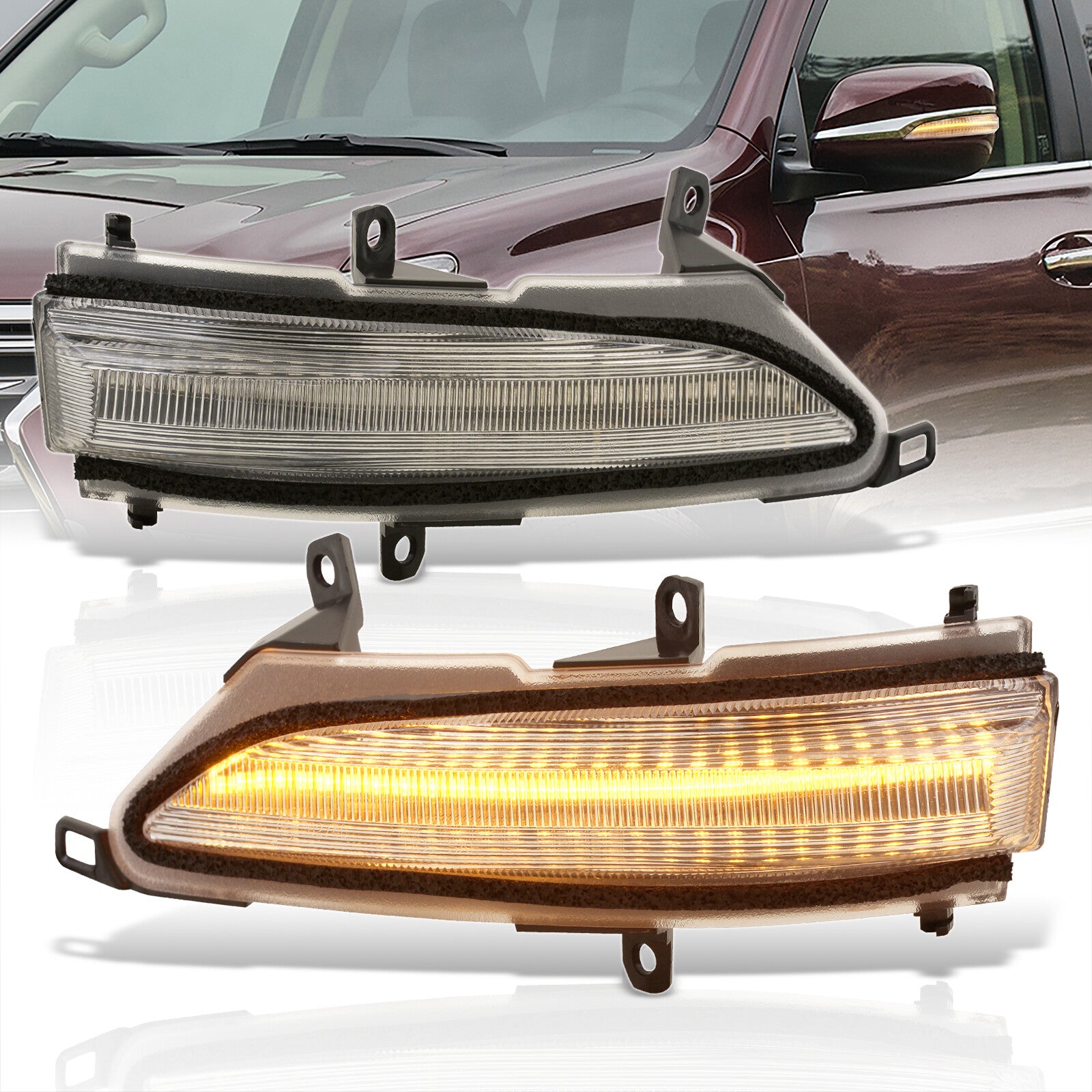 Lexus GX460 2010-2018 / LX570 2013-2017 Front Amber Sequential LED