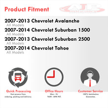 Load image into Gallery viewer, Chevrolet Avalanche 2007-2013 / Suburban 1500 2007-2014 / Suburban 2500 2007-2013 / Tahoe 2007-2014 Front Bumper Lower Valance Air Deflector Lip Textured Black (Without Offroad Package)