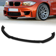 Load image into Gallery viewer, BMW 1 Series E81 E82 E88 2004-2013 3-Piece Style Front Bumper Lip Gloss Black
