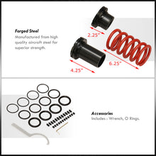 Load image into Gallery viewer, Ford Focus 2000-2005 Coilover Sleeves Kit Red