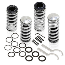 Load image into Gallery viewer, Honda Accord 1998-2002 Coilover Sleeves Kit Silver (Black Sleeves)