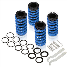 Load image into Gallery viewer, Acura Integra 1990-2001 / Honda Civic 1988-2000 / CRX 1988-1991 / Del Sol 1993-1997 Coilover Sleeves Kit Blue (Black Sleeves)