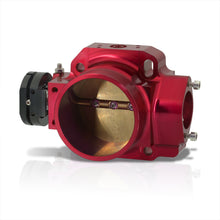 Load image into Gallery viewer, D/B/F/H-Series 68mm Throttle Body Plate Red w/ Chrome Gate