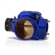 Load image into Gallery viewer, D/B/F/H-Series 68mm Throttle Body Plate Blue w/ Chrome Gate