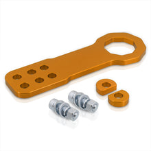 Load image into Gallery viewer, Universal 10mm Front Tow Hook Kit Gold (Pass-JDM Style)