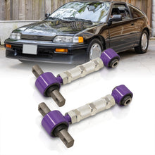 Load image into Gallery viewer, Acura Integra 1990-2001 / Honda Civic 1988-2000 / CRX 1988-1991 / Del Sol 1993-1997 Rear Control Arms Camber Kit Purple (Version 3)
