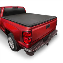 Load image into Gallery viewer, Chevrolet Silverado 1500 5.8FT 2007-2013 / GMC Sierra 1500 5.8FT 2007-2013 Soft 4 Fold Truck Tonneau Bed Cover (Extra Short Bed 5´8")