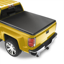 Load image into Gallery viewer, Chevrolet Silverado 1500 LT Crew Cab 5.8FT 2014-2018 / GMC Sierra 1500 Crew Cab 5.8FT 2014-2018 Soft 4 Fold Truck Tonneau Bed Cover (Extra Short Bed 5´8&quot;)
