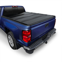 Load image into Gallery viewer, Chevrolet Silverado 1500 2007-2013 / Silverado 2500 3500 HD 2007-2014 / GMC Sierra 1500 2007-2013 / Sierra 2500 3500 HD 2007-2014 8FT Hard 4 Fold Truck Tonneau Bed Cover (Long Bed 8´)