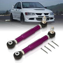 Load image into Gallery viewer, Mitsubishi Lancer EVO VII VIII IX 2003-2007 Rear Lower Adjustable Toe Control Arms Purple
