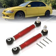 Load image into Gallery viewer, Mitsubishi Lancer EVO VII VIII IX 2003-2007 Rear Lower Adjustable Toe Control Arms Red