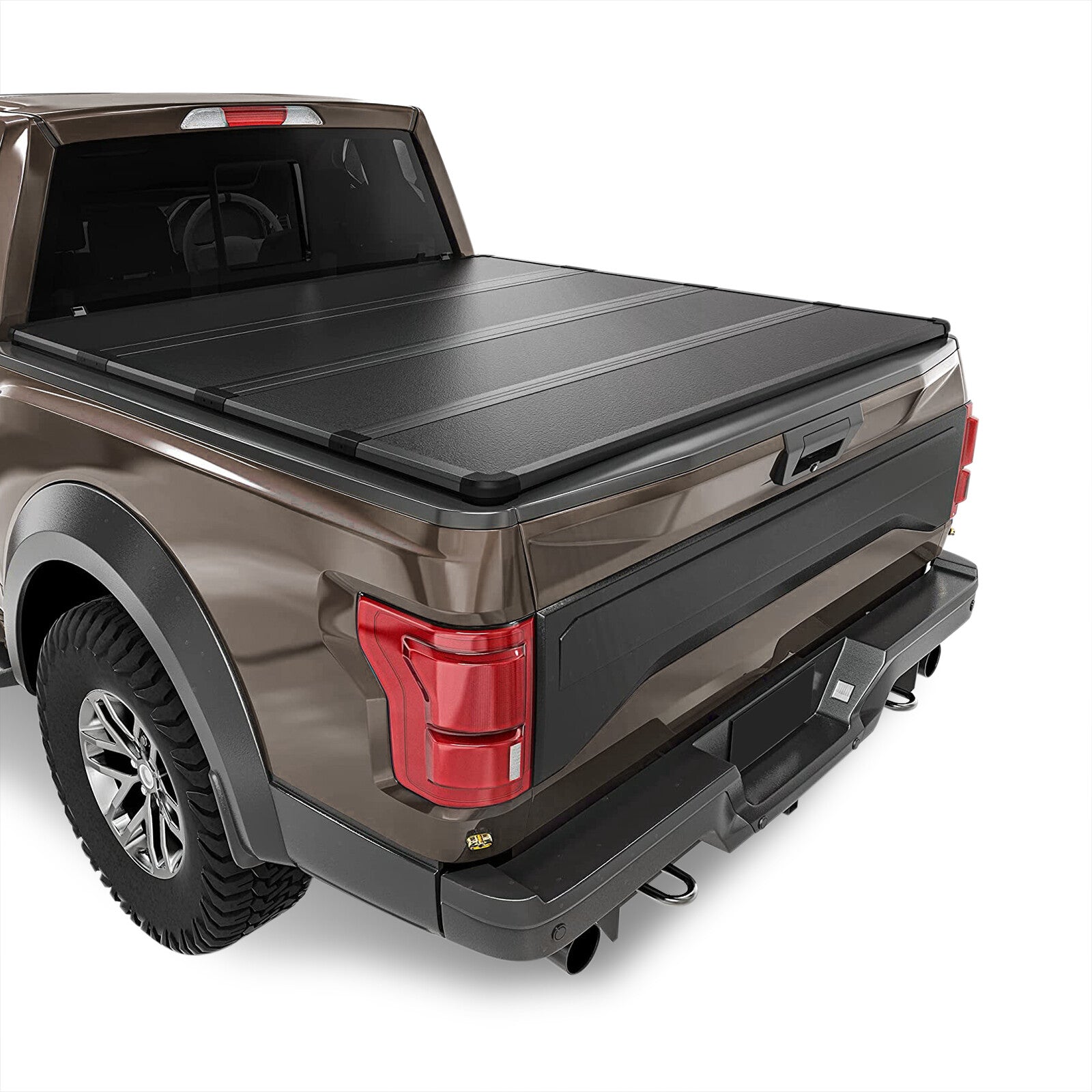 Ford F150 8FT 20152020 Hard 4 Fold Truck Tonneau Bed Cover (Long Bed