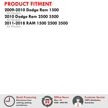 Load image into Gallery viewer, Dodge Ram 1500 2009-2010 / Dodge Ram 2500 3500 2010 / RAM 1500 2500 3500 2011-2018 LED Bar 3rd Brake Light Black Housing Smoke Len (Version 2)