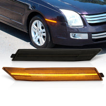 Load image into Gallery viewer, Ford Fusion 2006-2009 / Mercury Milan 2006-2009 Front Amber LED Side Marker Lights Smoke Len