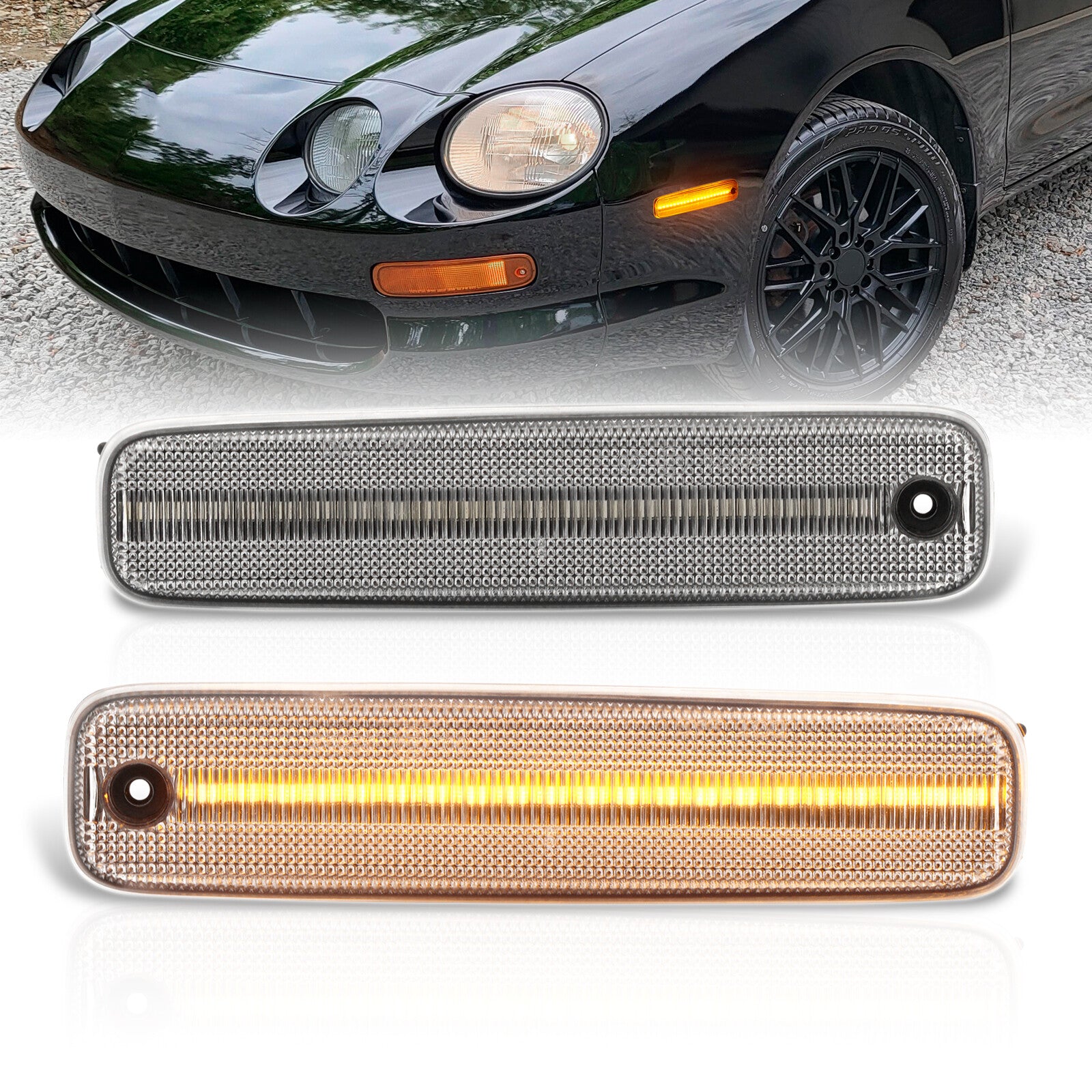 Toyota Celica 1994-1999 Front Amber LED Side Marker Lights