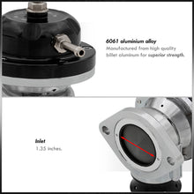 Load image into Gallery viewer, Universal Type S / RS Style Blow Off Valve Black Top Black Lip
