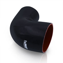 Load image into Gallery viewer, 2.5" to 2.75" 90 Degree Reducer Silicone Coupler Black