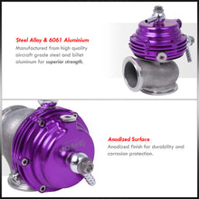 Load image into Gallery viewer, JDM Sport 35/38mm Compact Version Wastegate V-band Type Purple
