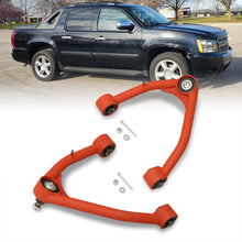 Load image into Gallery viewer, Chevrolet Suburban 2007-2020 / Tahoe 2007-2020 / GMC Yukon & XL 2007-2020 / Cadillac Escalade 2007-2020 2-4" Lift Front Upper Tubular Control Arms Red