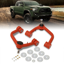 Load image into Gallery viewer, Toyota Tacoma 6-Lug 2005-2023 2-4" Lift Front Upper Tubular Control Arms Red