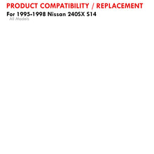 Load image into Gallery viewer, Nissan 240SX S14 1995-1998 Adjustable Tie Rod End Links Red