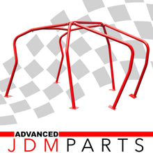 Load image into Gallery viewer, Mitsubishi Lancer EVO 7 8 9 2003-2006 6 Point Roll Cage Bar Red (California Local Pick Up Only)