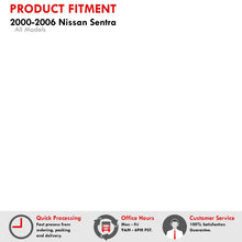 Load image into Gallery viewer, Nissan Sentra 2000-2006 Rear Lower Strut Bar Red