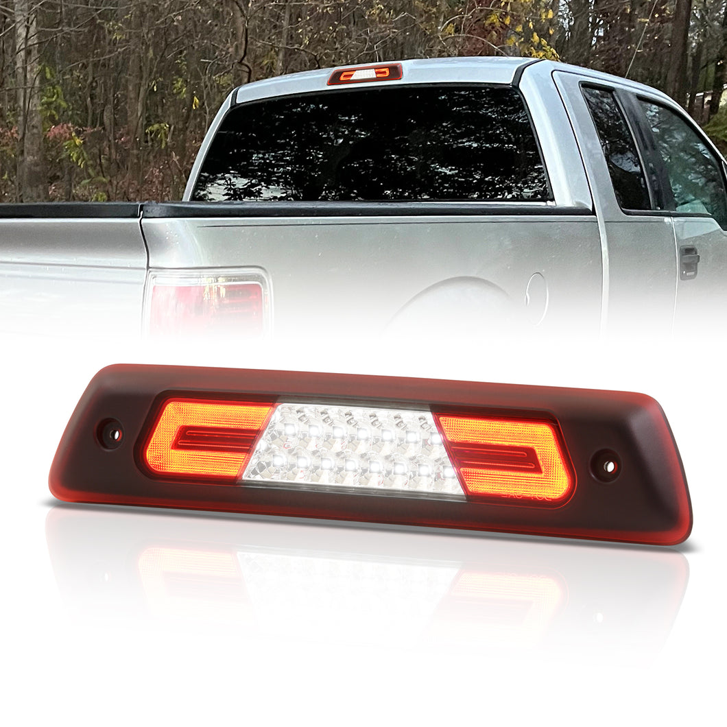 Ford F150 2009-2014 / Lincoln Mark LT 2010-2014 LED Bar 3rd Brake Light Chrome Housing Red Len (Excluding Raptor Models)