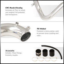 Load image into Gallery viewer, Honda Civic DX LX 2001-2005 Cold Air Intake Polished (Manual Transmissions Only)
