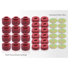 Load image into Gallery viewer, Cadillac Escalade 2WD 4WD 2002-2007 / Chevrolet Suburban Tahoe 2WD 2000-2007 / GMC Yukon 2WD 2000-2006 Body Mount &amp; Radiator Support Bushings Kit Red
