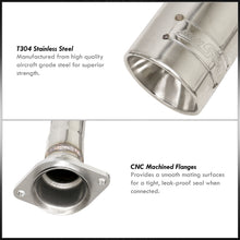Load image into Gallery viewer, Cadillac Escalade 6.0L V8 2002-2006 Dual Tip Stainless Steel Catback Exhaust System (Excluding ESV &amp; EXT Models) (Piping: 2.5&quot; / 65mm | Tip: 4.5&quot;)
