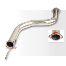 Load image into Gallery viewer, Honda Civic Hatchback 1996-2000 N1 Style Stainless Steel Catback Exhaust System Burnt Tip (Piping: 2.5&quot; / 65mm | Tip: 4.5&quot;)
