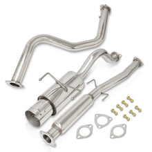 Load image into Gallery viewer, Honda Civic Hatchback 1996-2000 N1 Style Stainless Steel Catback Exhaust System (Piping: 2.5&quot; / 65mm | Tip: 4.5&quot;)
