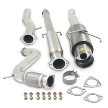 Load image into Gallery viewer, Honda Accord 2.2L I4 1994-1997 N1 Style Stainless Steel Catback Exhaust System Gunmetal (Piping: 2.5&quot; / 65mm to 3.0&quot; / 76mm | Tip: 4.5&quot;)
