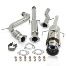 Load image into Gallery viewer, Honda Accord 2.2L I4 1994-1997 N1 Style Stainless Steel Catback Exhaust System Burnt Tip (Piping: 2.5&quot; / 65mm | Tip: 4.5&quot;)
