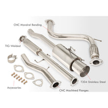 Load image into Gallery viewer, Honda Accord 2.2L I4 1994-1997 N1 Style Stainless Steel Catback Exhaust System (Piping: 2.5&quot; / 65mm | Tip: 4.5&quot;)
