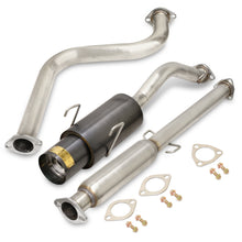 Load image into Gallery viewer, Honda Del Sol 1993-1997 N1 Style Stainless Steel Catback Exhaust System Gunmetal (Piping: 2.5&quot; / 65mm | Tip: 4.5&quot;)
