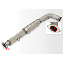 Load image into Gallery viewer, Mitsubishi Eclipse GST Turbo 1995-1999 N1 Style Stainless Steel Catback Exhaust System Gunmetal (Piping: 2.5&quot; / 65mm to 3.0&quot; / 76mm | Tip: 4.5&quot;)
