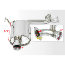 Load image into Gallery viewer, Subaru Impreza WRX Sedan 2008-2014 Stainless Steel Catback Exhaust System (Piping: 2.5&quot; / 65mm | Tip: 4.0&quot;)
