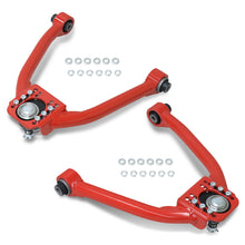 Load image into Gallery viewer, Nissan 350Z 2003-2009 / Infiniti G35 2003-2007 Front Upper Control Arms Camber Kit Red
