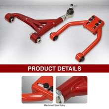 Load image into Gallery viewer, Lexus IS300 2001-2005 Front Upper &amp; Rear Upper Tubular Control Arms Camber Kit Red
