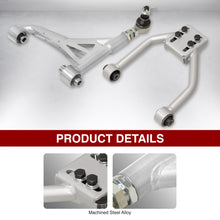 Load image into Gallery viewer, Lexus IS300 2001-2005 Front Upper &amp; Rear Upper Tubular Control Arms Camber Kit Silver
