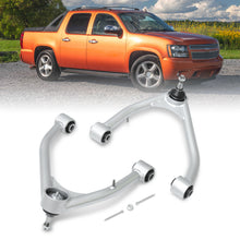 Load image into Gallery viewer, Chevrolet Silverado 1500 2007-2016 / GMC Sierra 1500 2007-2016 2-4&quot; Lift Front Upper Tubular Control Arms Silver (Models With Factory Forged Steel Arms Only)
