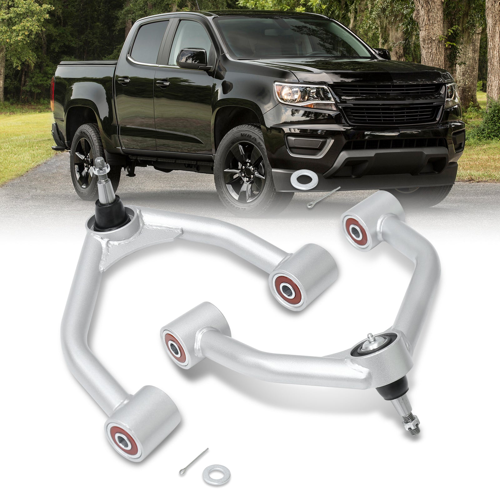 Ball Joint Front Upper & Lower Set For Chevrolet Colorado GMC Canyon ...