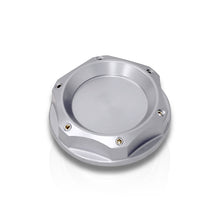 Load image into Gallery viewer, Mitsubishi Aluminum Round Circle Hole Style Oil Cap Gunmetal
