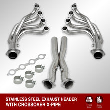 Load image into Gallery viewer, Chevrolet Corvette C6 Z06 2005-2013 Stainless Steel Exhaust Header with Crossover X-Pipe
