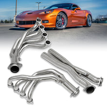 Load image into Gallery viewer, Chevrolet Corvette C6 Z06 2005-2013 Stainless Steel Exhaust Header with Crossover X-Pipe
