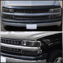 Load image into Gallery viewer, Chevrolet Silverado 1999-2002 / Suburban Tahoe 2000-2006 Factory Style Headlights + Bumpers Black Housing Clear Len Clear Reflector (All Black Bumpers)
