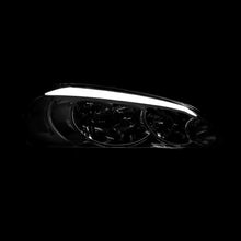 Load image into Gallery viewer, Chevrolet Impala 2006-2013 LED DRL Bar Factory Style Headlights Chrome Housing Clear Len Clear Reflector
