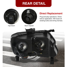 Load image into Gallery viewer, 2015-2020 Chevy Colorado 4-Door Extra Cab | Crew Cab Models Compatible w/ Factory Halogen Headlight Models Only Chrome Housing Clear Lens Reflector
